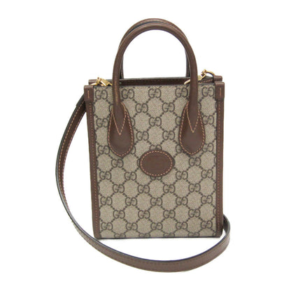 Interlocking G Patch Tote GG Coated Canvas Mini
