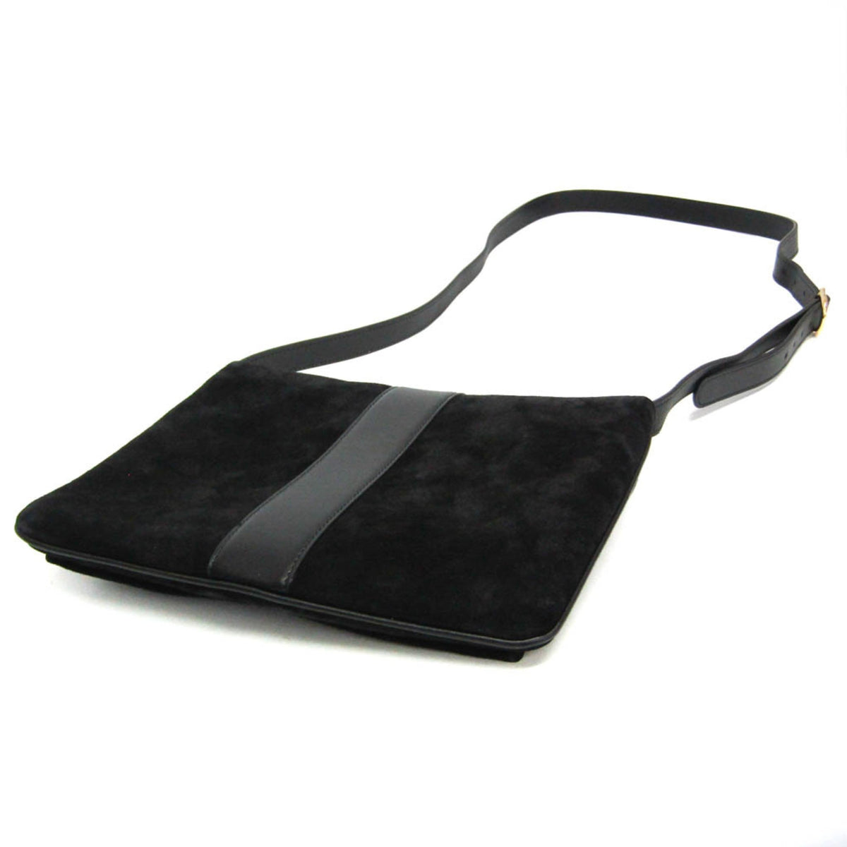 Arli Shoulder Bag Suede with Leather Medium