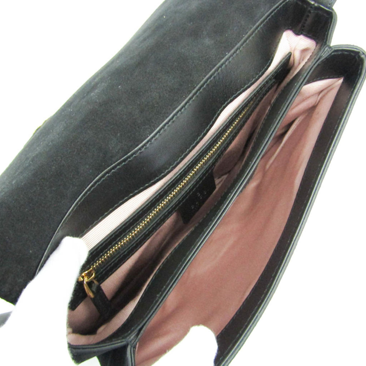 Arli Shoulder Bag Suede with Leather Medium