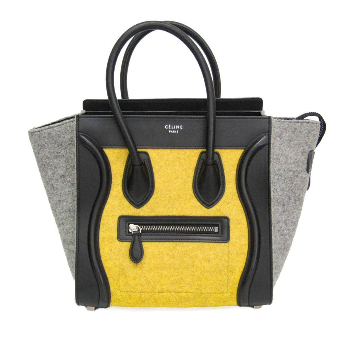 Tricolor Luggage Bag Felt Micro