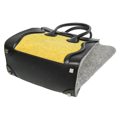 Tricolor Luggage Bag Felt Micro