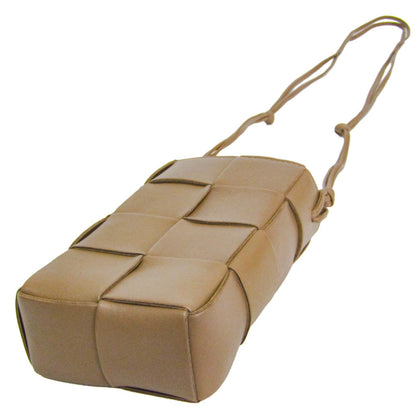 Cassette Crossbody Bag Maxi Intrecciato Leather