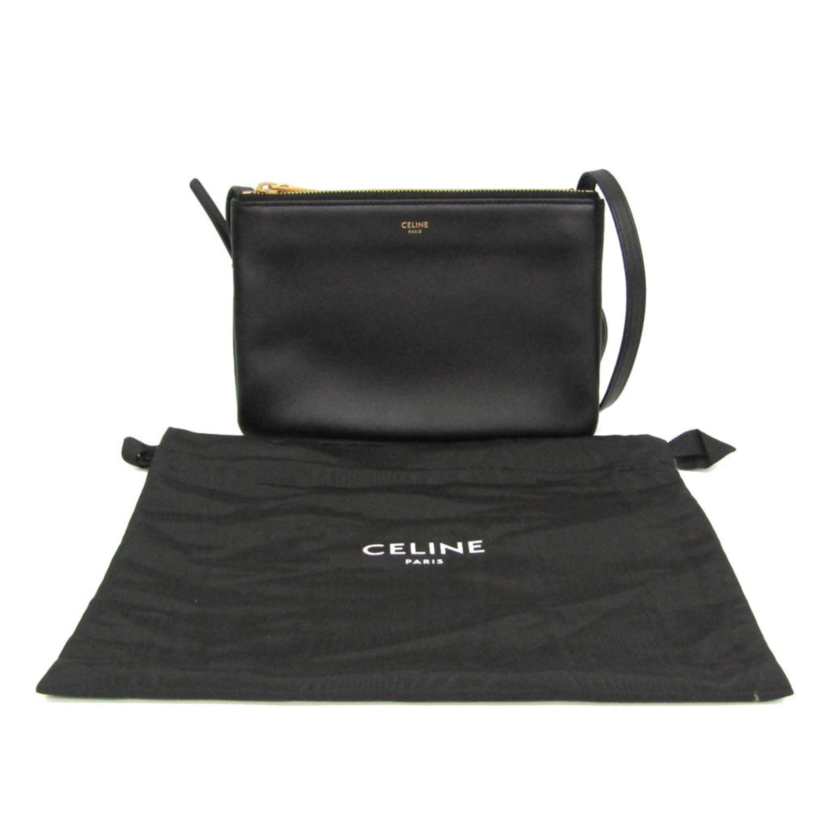 Trio Crossbody Bag Leather Small