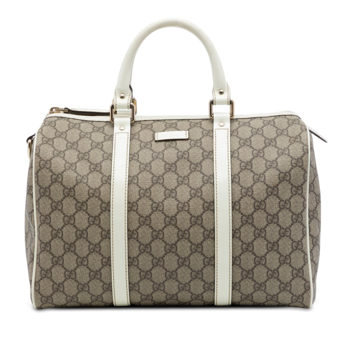 Joy Boston Bag GG Coated Canvas Medium