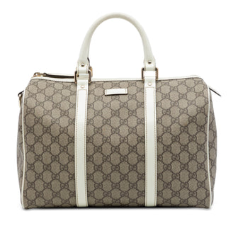 Joy Boston Bag GG Coated Canvas Medium