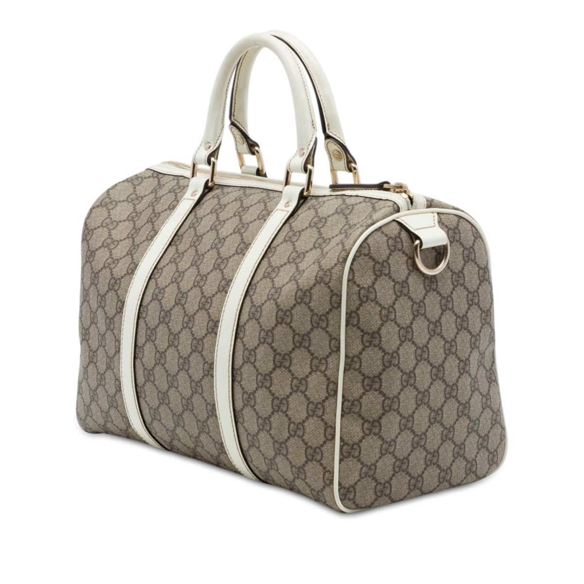 Joy Boston Bag GG Coated Canvas Medium