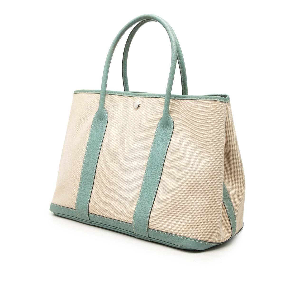 Garden Party Tote Toile and Leather 36