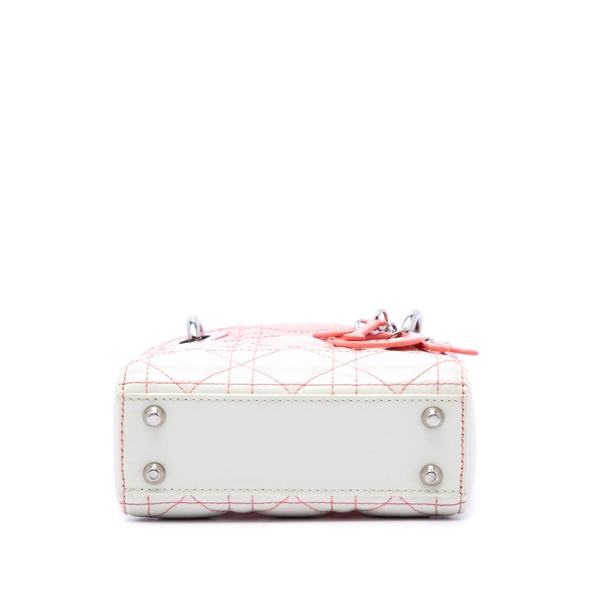 Lady Dior Bag Cannage Quilt Patent Mini