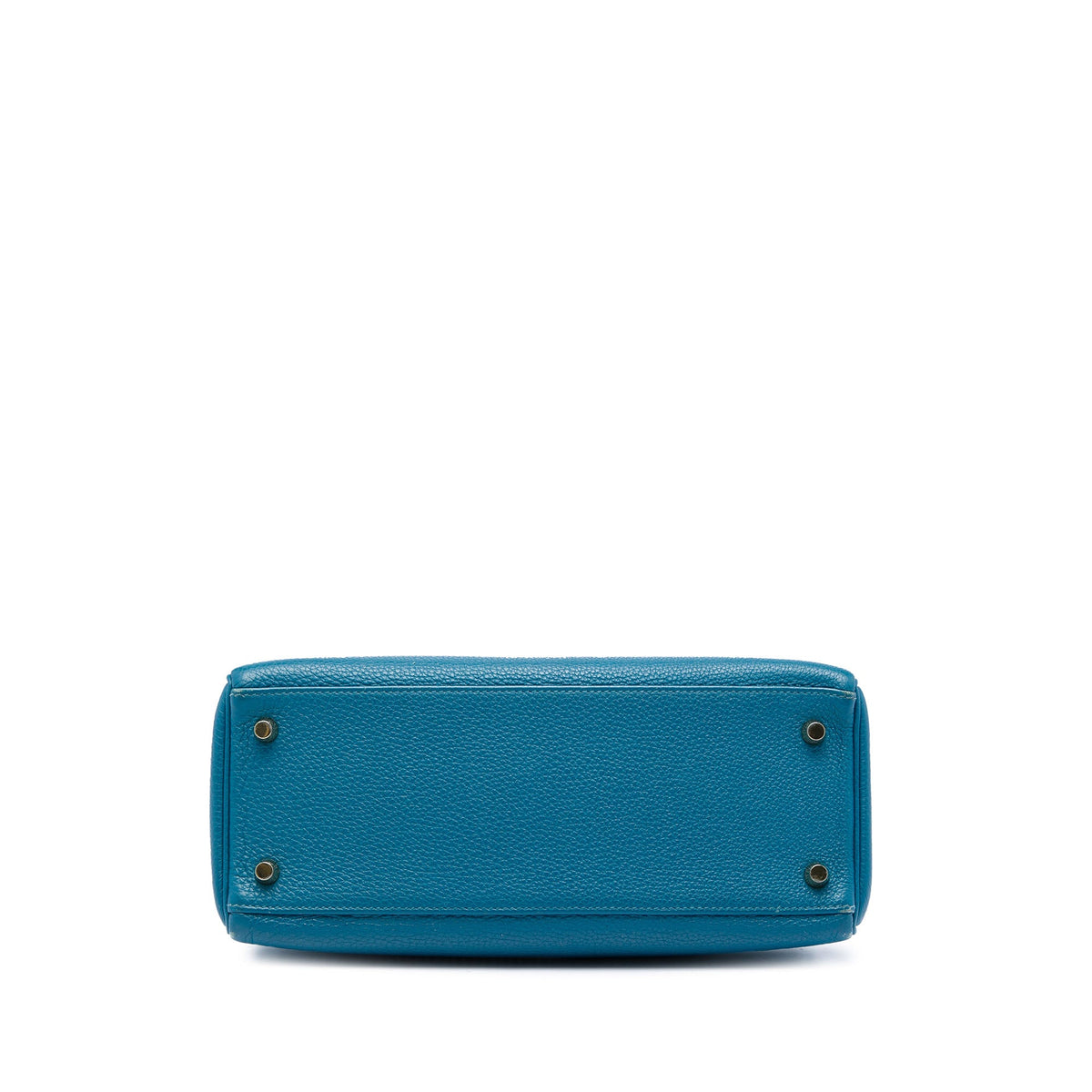 Kelly Handbag Blue Togo with Gold Hardware 28