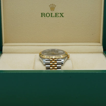 Rolex Datejust 41 mm Slate 18k Yellow Gold Jubilee 126333-0020