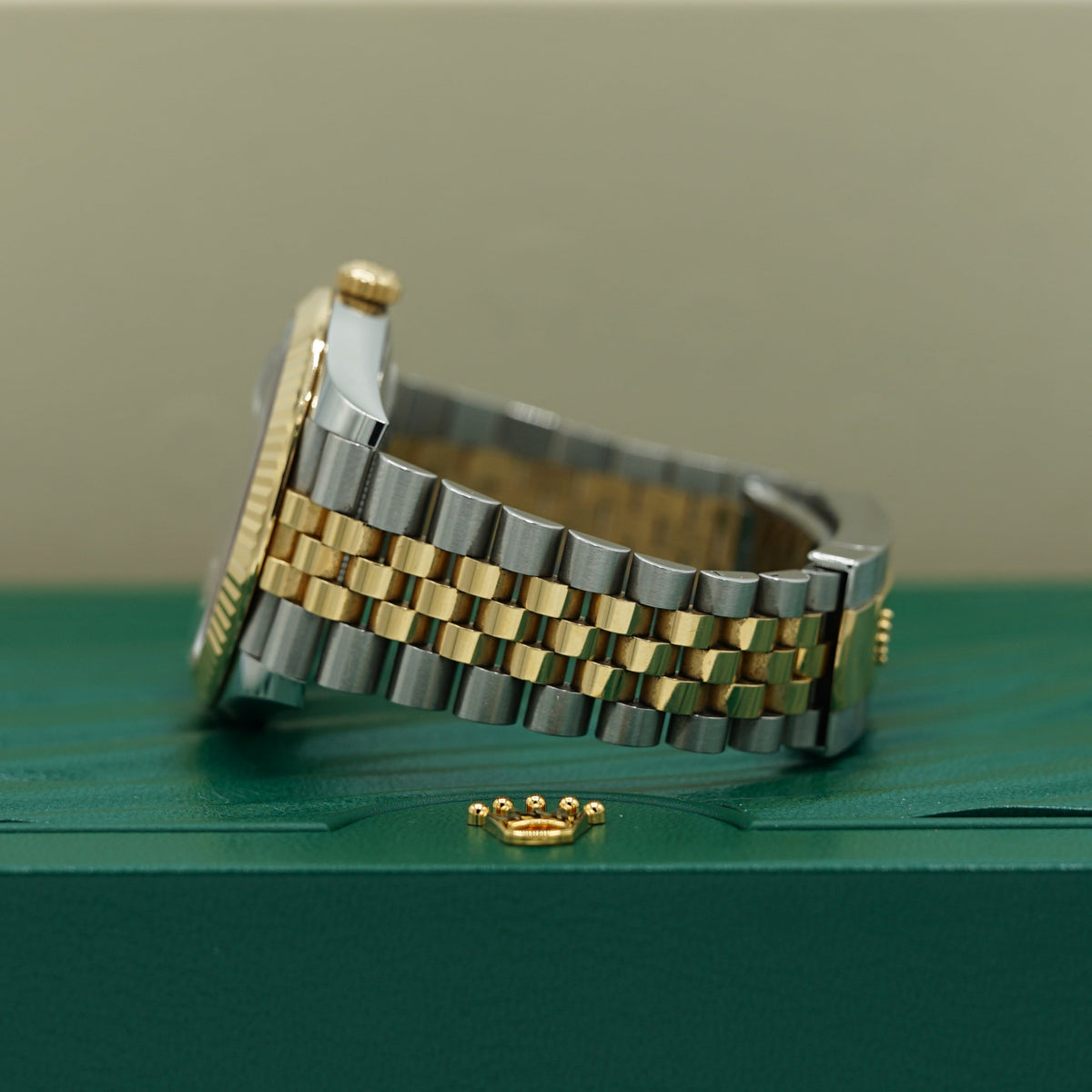 Rolex Datejust 41 mm Slate 18k Yellow Gold Jubilee 126333-0020