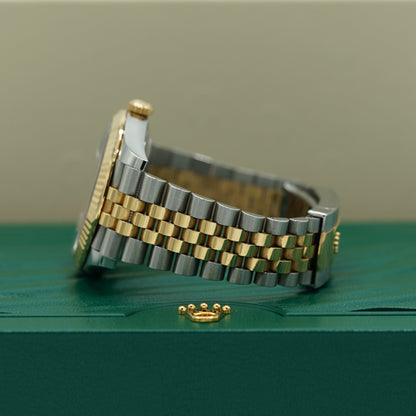 Rolex Datejust 41 mm Slate 18k Yellow Gold Jubilee 126333-0020