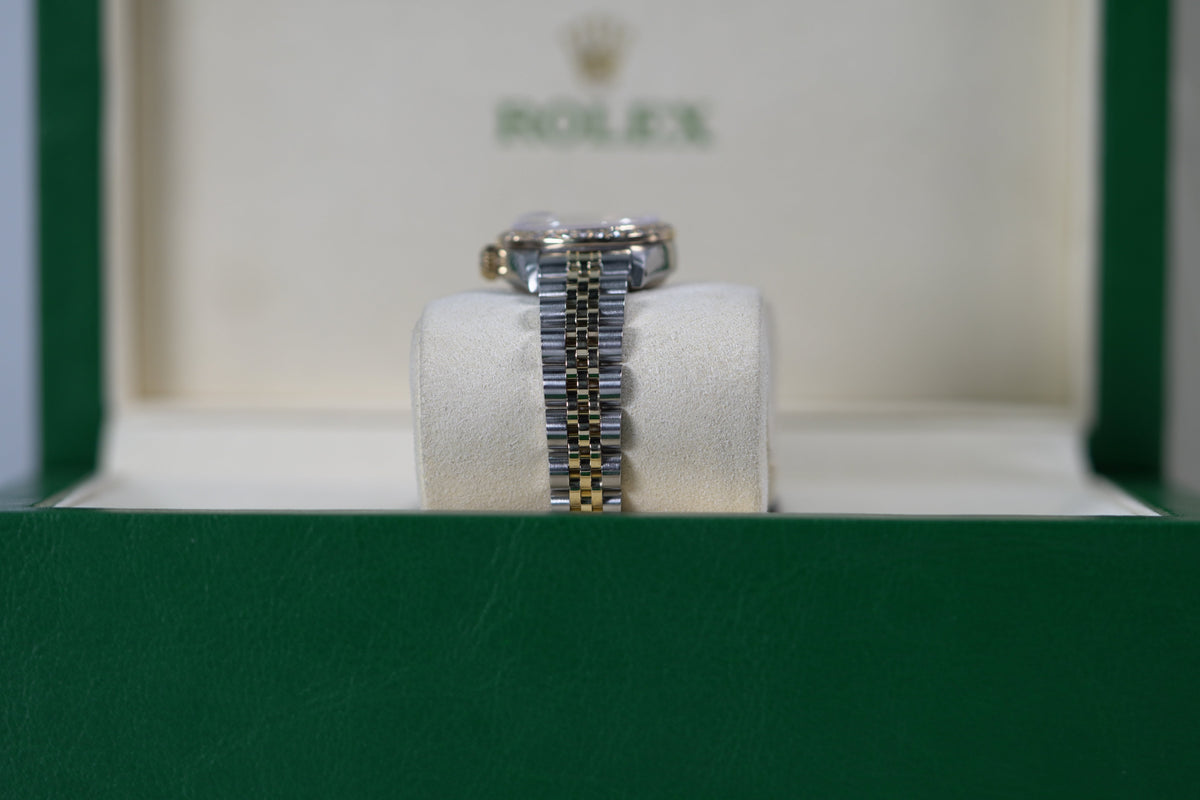 Rolex Lady-Datejust 28 mm Steel Gold Diamond Dial Jubilee Bracelet 279383rbr-0001