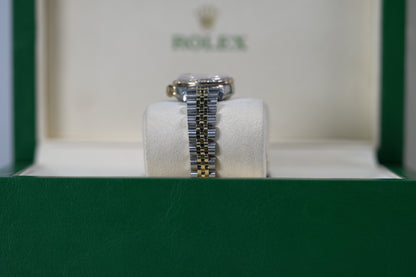 Rolex Lady-Datejust 28 mm Steel Gold Diamond Dial Jubilee Bracelet 279383rbr-0001