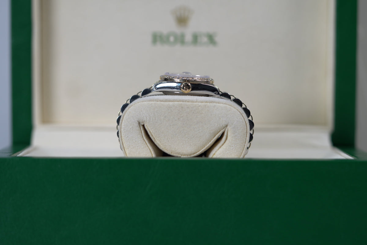 Rolex Lady-Datejust 28 mm Steel Gold Diamond Dial Jubilee Bracelet 279383rbr-0001