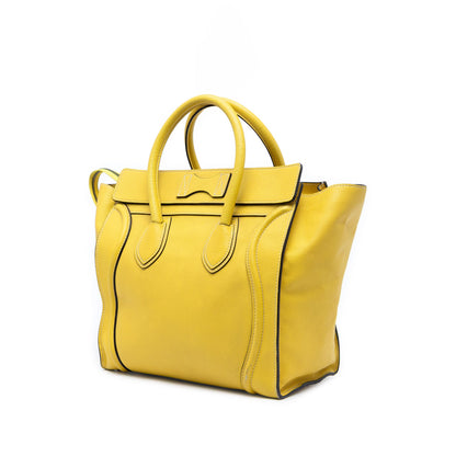 Luggage Bag Smooth Leather Mini
