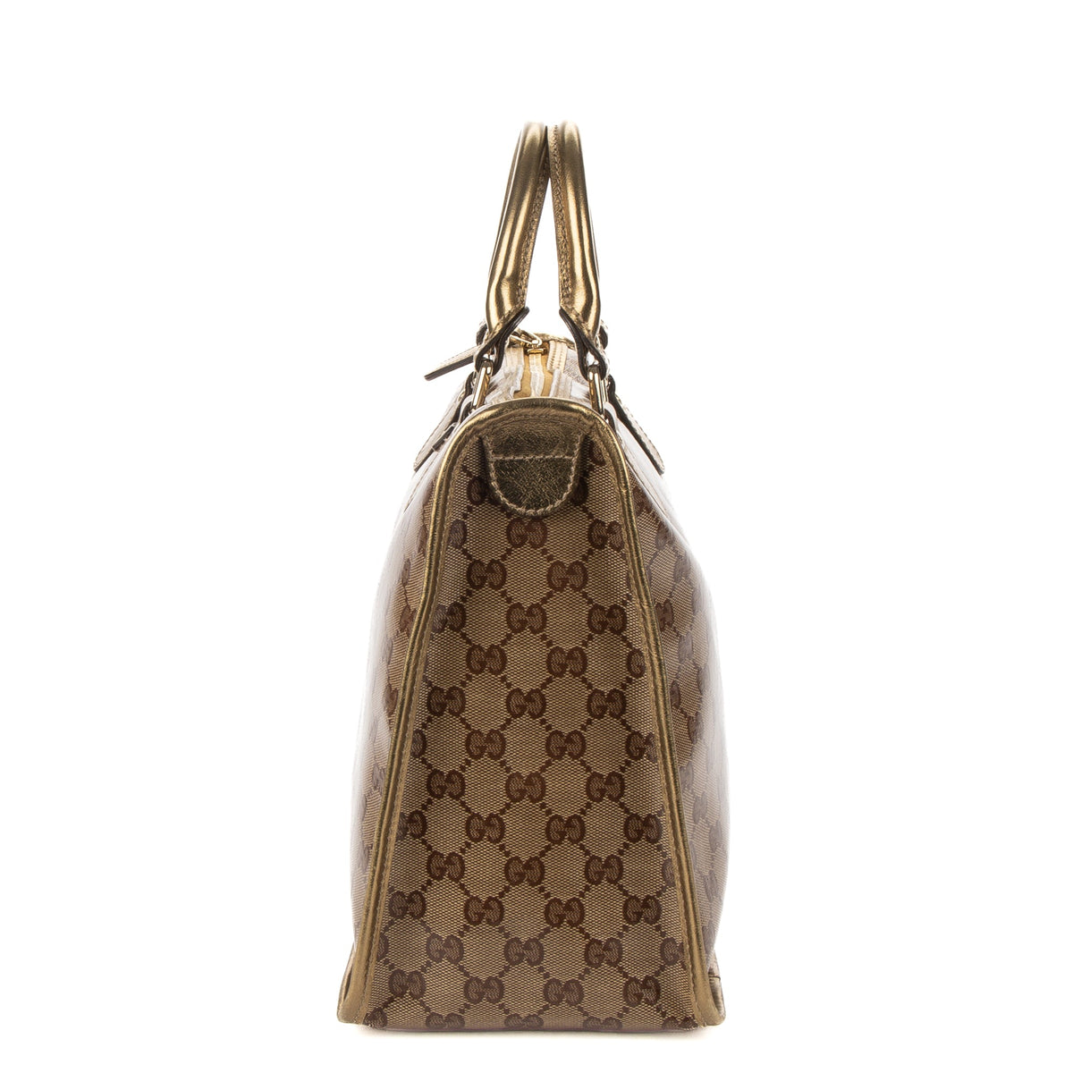 Joy Boston Bag GG Coated Canvas Medium