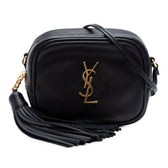 Classic Monogram Blogger Crossbody Bag Leather Small