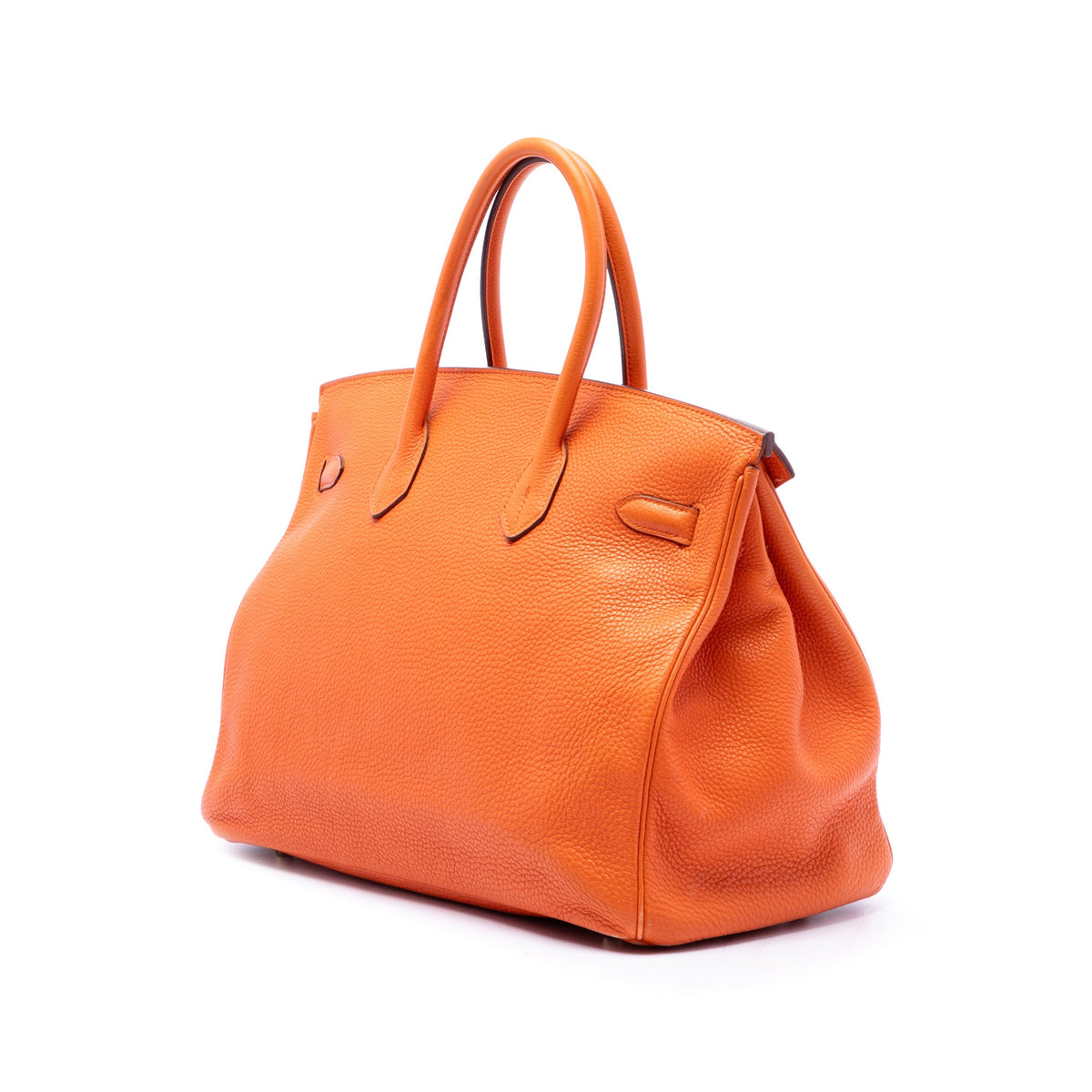 Birkin Handbag Orange Togo with Gold Hardware 35