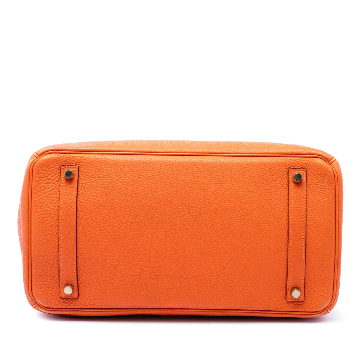Birkin Handbag Orange Togo with Gold Hardware 35