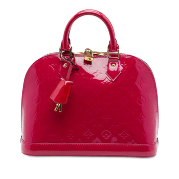 Alma Handbag Monogram Vernis PM
