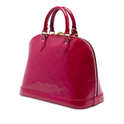 Alma Handbag Monogram Vernis PM