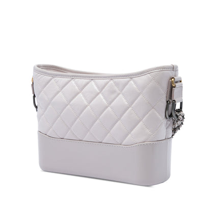 Gabrielle Hobo Quilted Aged Calfskin Medium