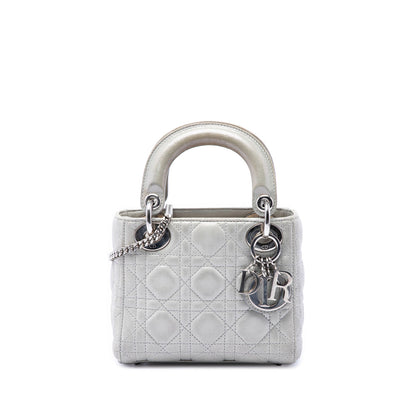 Lady Dior Bag Cannage Quilt Lambskin Mini
