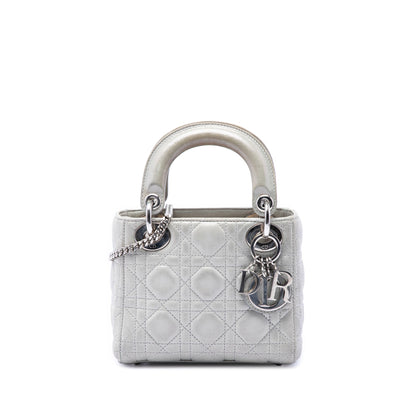Lady Dior Bag Cannage Quilt Lambskin Mini