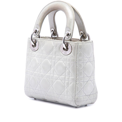 Lady Dior Bag Cannage Quilt Lambskin Mini