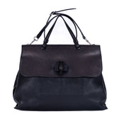 Bamboo Daily Top Handle Bag Leather Large
