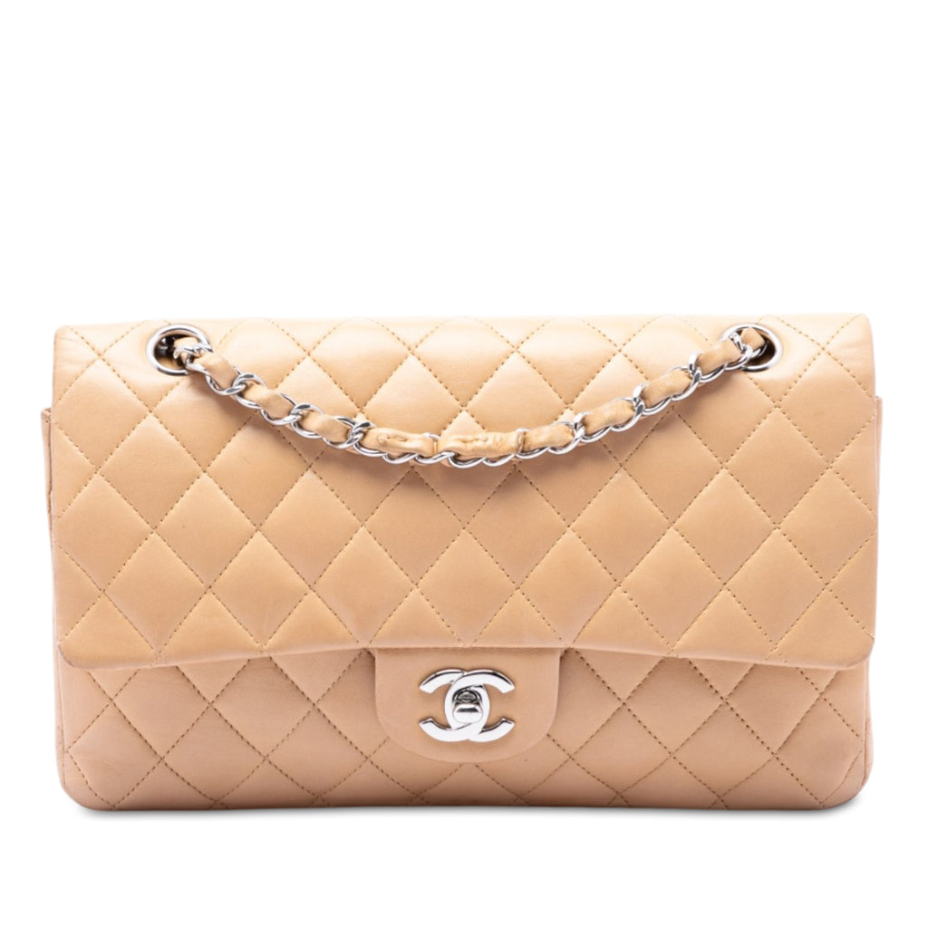 Classic Double Flap Bag Quilted Lambskin Medium