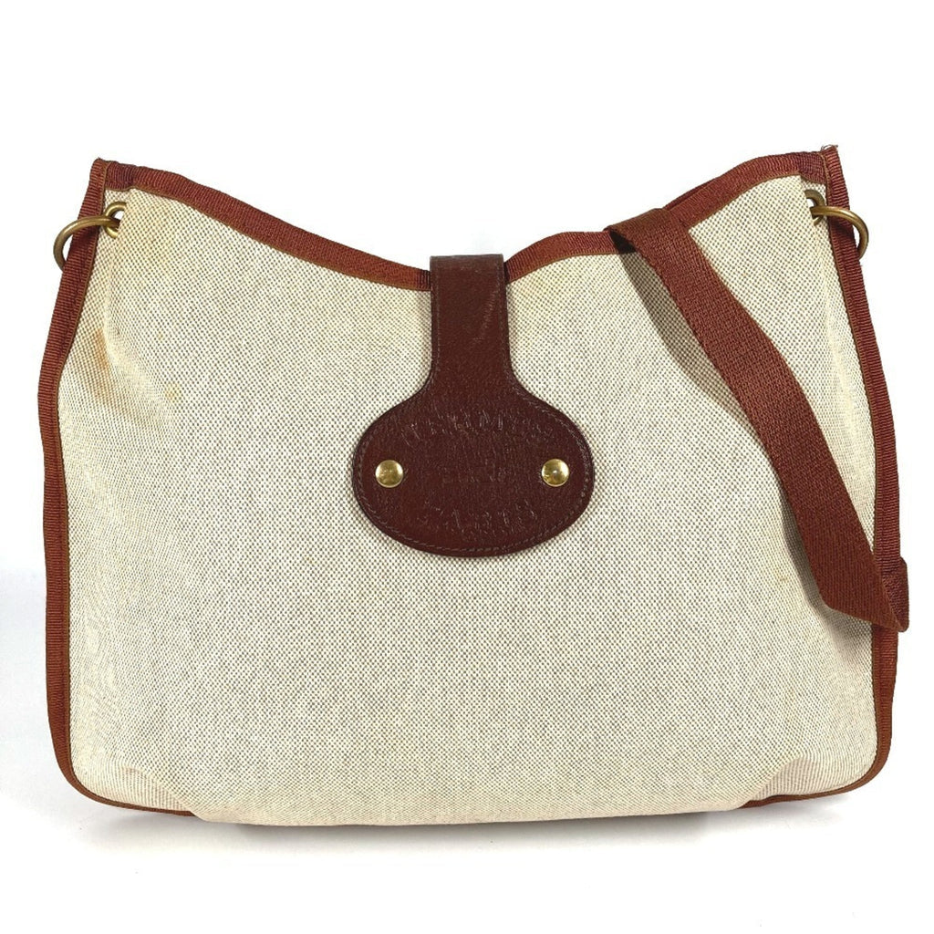 Evelyne Bag Gen I Toile and Leather PM