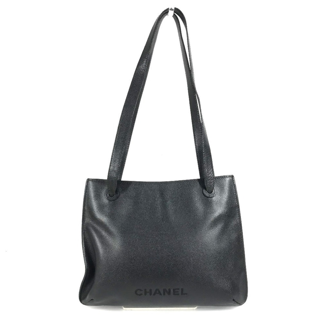 Vintage Logo Tote Caviar Large