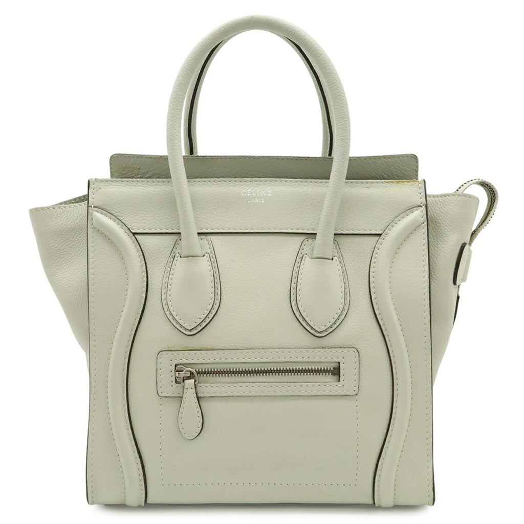 Luggage Bag Grainy Leather Micro