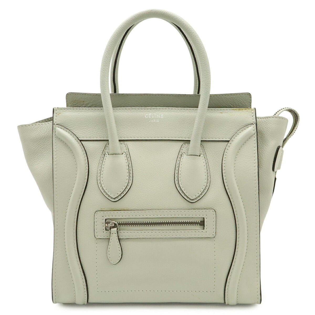 Luggage Bag Grainy Leather Micro