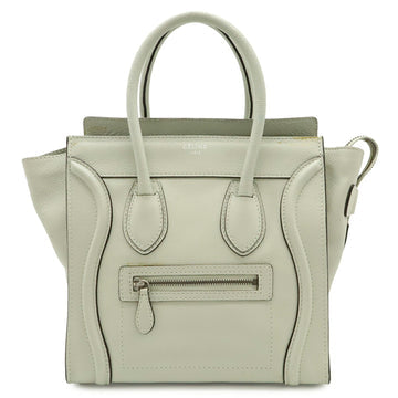 Luggage Bag Grainy Leather Micro