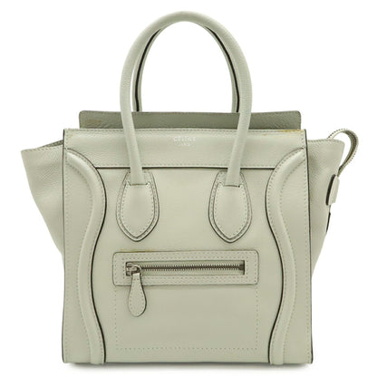Luggage Bag Grainy Leather Micro
