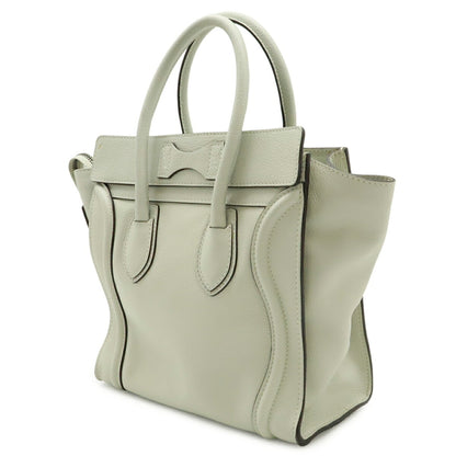 Luggage Bag Grainy Leather Micro