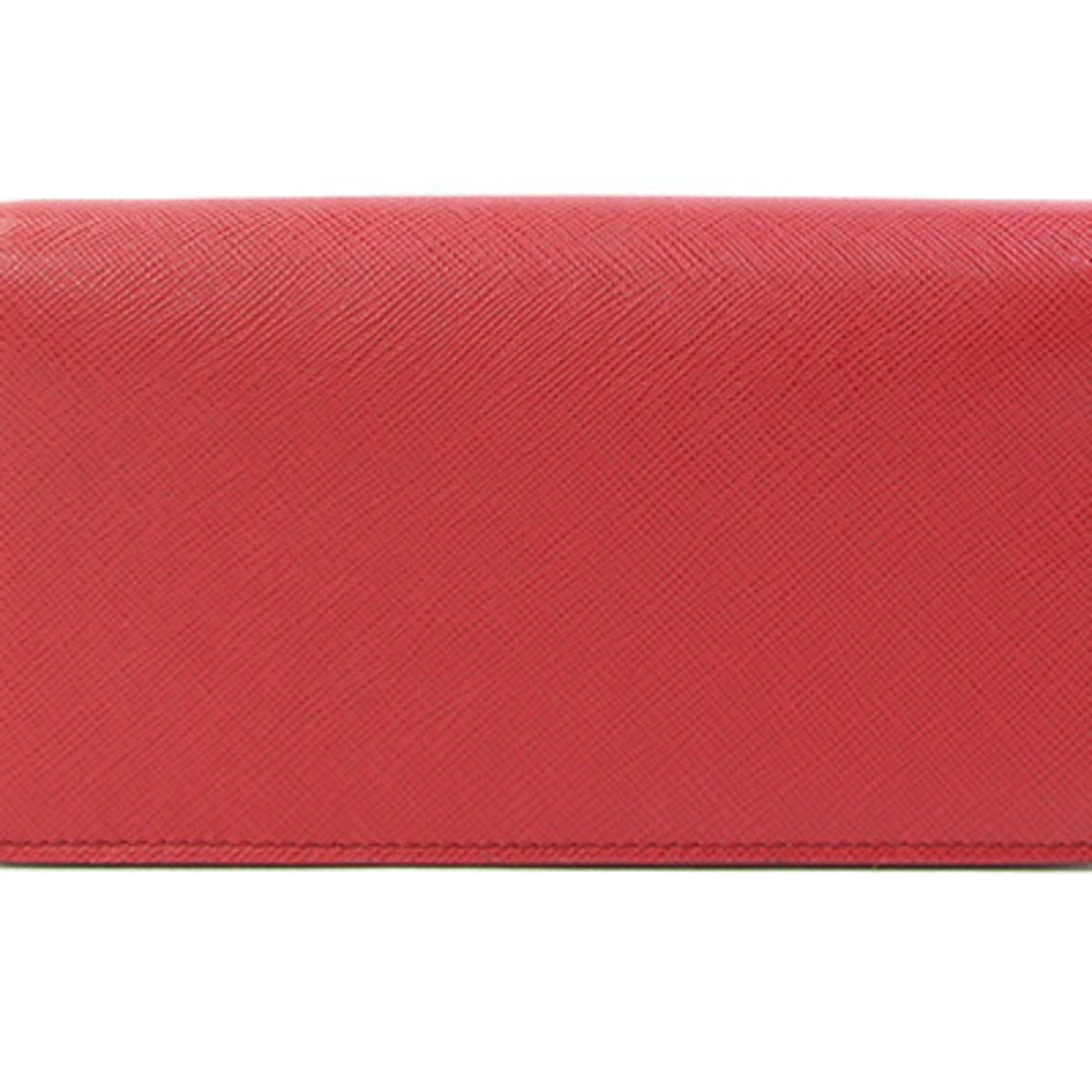 Wristlet Wallet on Chain Saffiano Leather Mini