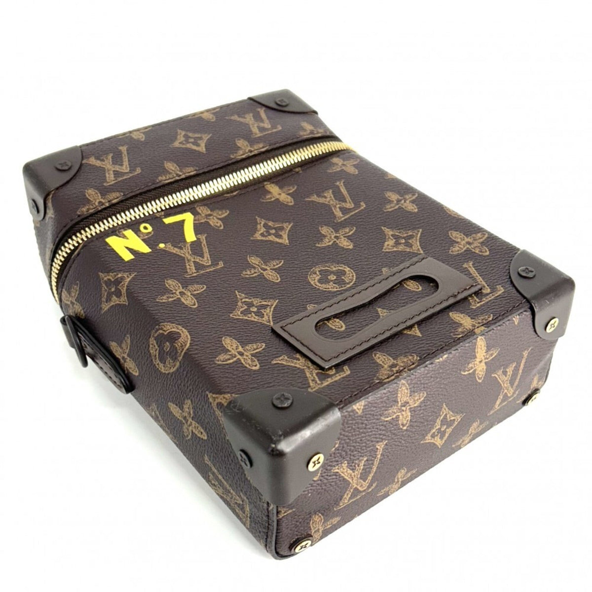 Vertical Box Trunk Bag No.7 Trunk L'Oeil Vintage Monogram Canvas