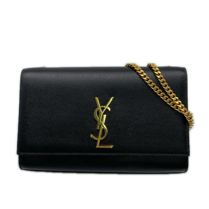 Classic Monogram Crossbody Bag Grainy Leather Medium