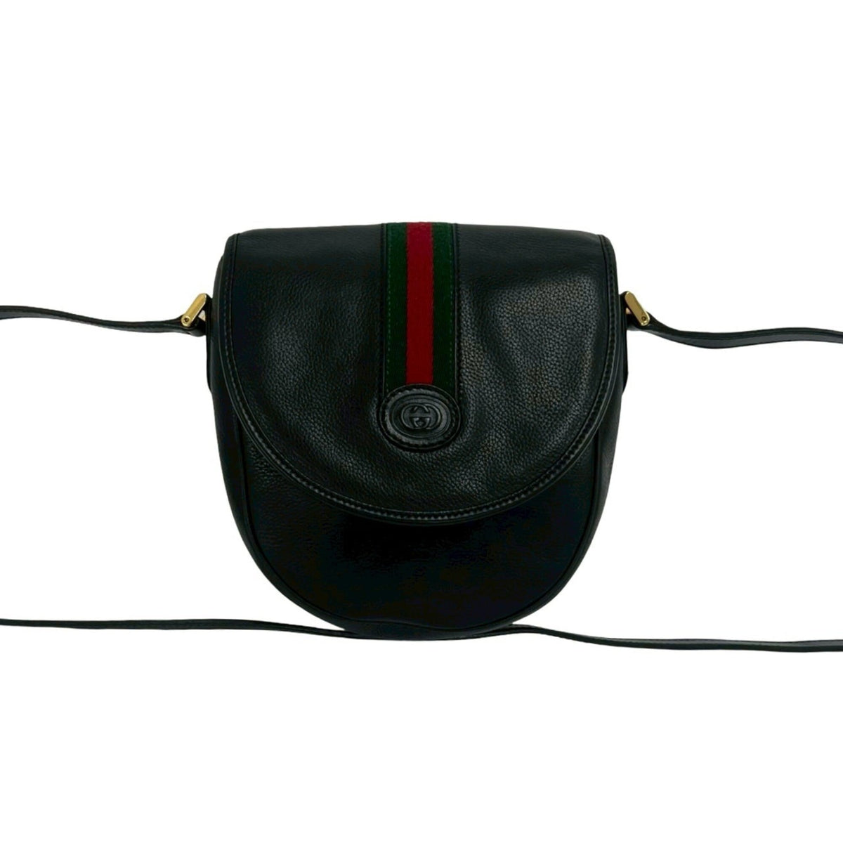 Rajah Web Chain Shoulder Bag Leather Medium