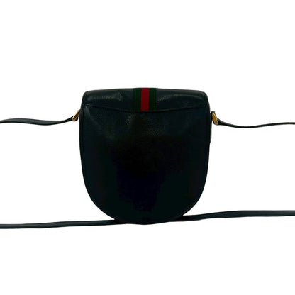 Rajah Web Chain Shoulder Bag Leather Medium