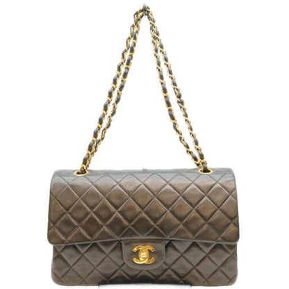 Vintage Classic Double Flap Bag Quilted Lambskin Medium