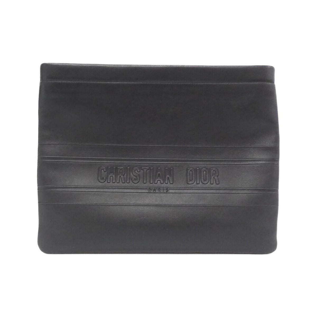 Book Tote Embossed Leather Large