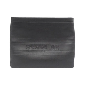 Book Tote Embossed Leather Large