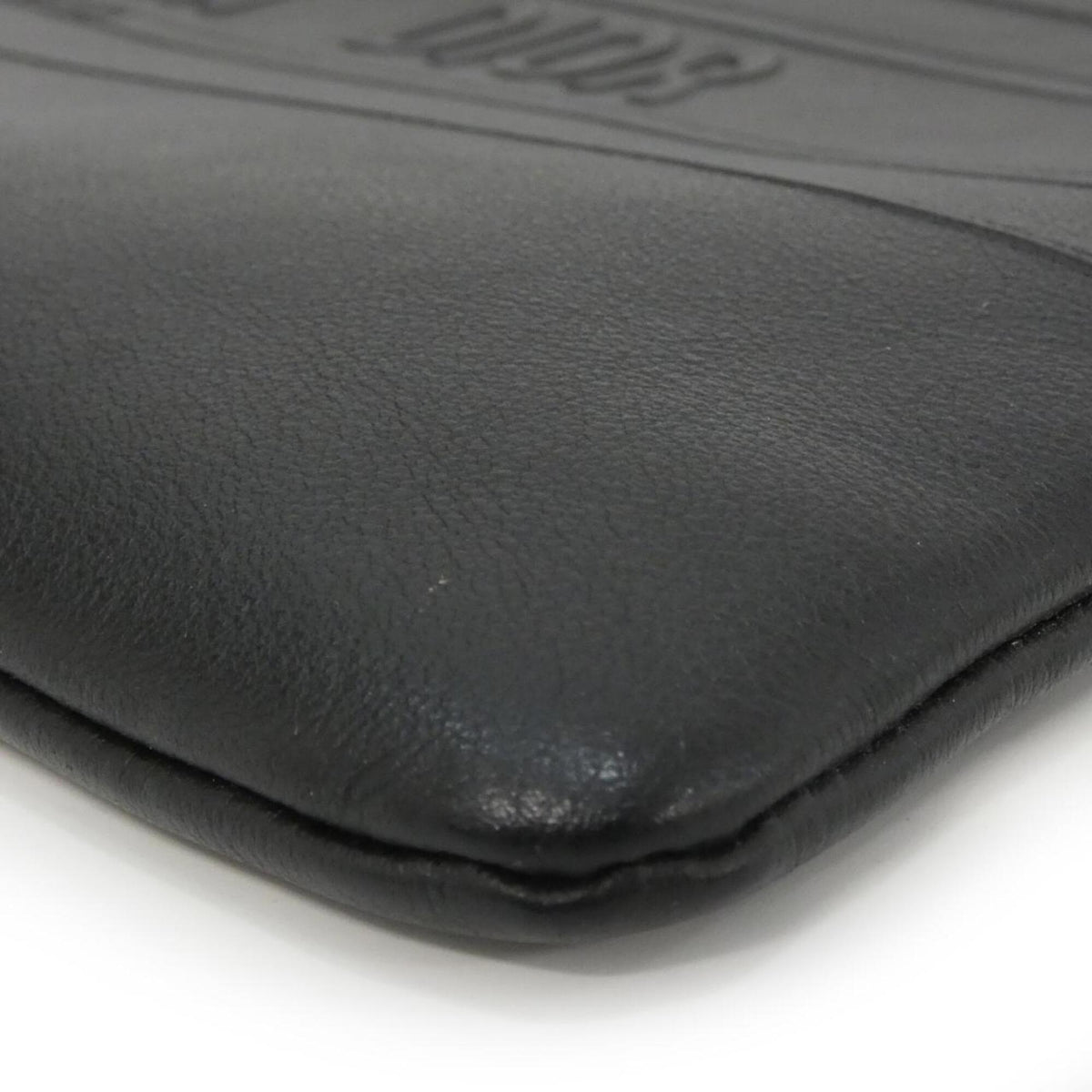 Book Tote Embossed Leather Large
