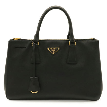 Double Zip Lux Tote Saffiano Leather Medium