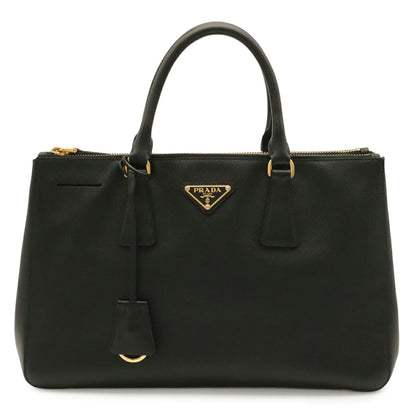 Double Zip Lux Tote Saffiano Leather Medium